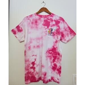 Killer Acid Ltd Ed Tie Dye Psychedelic Graphic T-Shirt Trippy Streetwear SZ M
